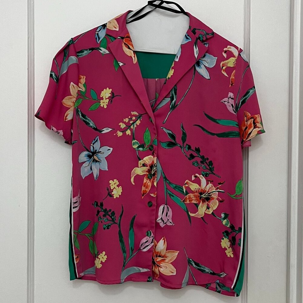 Laundry by Shelli Segal Los Angeles Button Blouse - W Size S